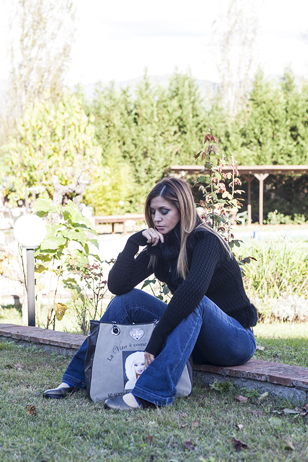 Cristina Lodi, CristinaEffe, 2 fashion sisters, fashion blogger, joya, jeans roy roger's