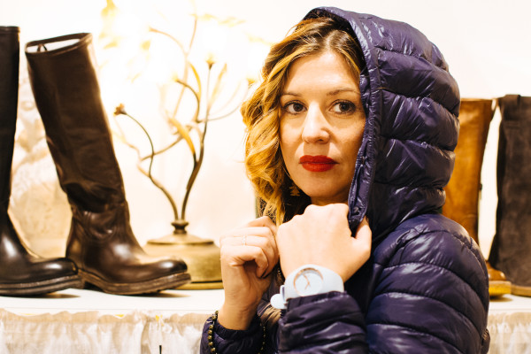 Cristina Lodi,  orologio Ice Watch, giubbotto Vero Moda, saldi invernali 2015, 2 fashion sisters, fashion blogger italia, negozio olga pritt